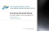 Creating shared value through supply chain management