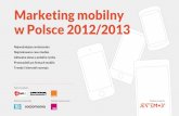 Raport jestem.mobi: Marketing mobilny w Polsce 2012-2013
