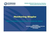 Monitoring Blogów - prezentacja
