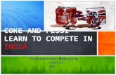 Coke & Pepsi Compete in India