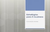 E-business: estrategias e metricas