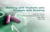 Working with students who struggle with reading