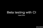 Beta testing with CI