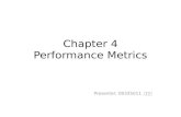 Ch4 Performance metrics