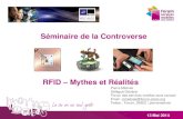 Séminaire de la Controverse - RFID - Mythes et réalités