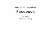 Sociala medier Facebook HSO 12 mars 2012