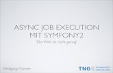 Async Job Execution mit Symfony2