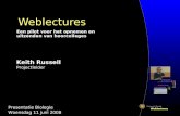 Presentatie Biologie over Weblectures