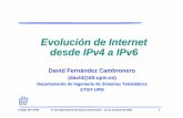 Evolucion IPv4 IPv6 David Fernandez