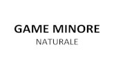 Game Minore Naturale