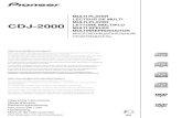 Cdj-2000 Manual en Fr de It Nl Es Ru