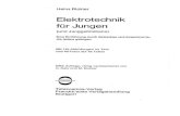Elektrotechnik für Jungen. Heinz Richter. Telekosmosverlag Stuttgart