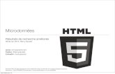 Résultats de recherche améliorés avec les microdonnées HTML5