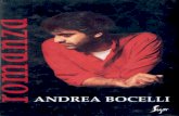 Andrea Bocelli - Romanza Scores