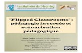Flipped Classrooms : pédagogie inversée et scénarisation pédagogique