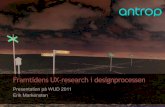 Framtidens ux research - erik markensten wud 2011