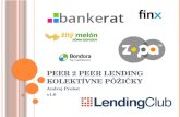 P2P lending, Kolektívne pôžičky
