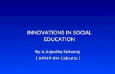 Innovations in Social Education-2014