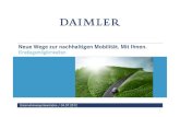 Daimler AG „Einstiegsmöglichkeiten“