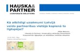 Kā atbildīgi uzņēmumi Latvijā  veido partnerības vietējā kopienā to ilgtspējai?