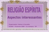 RELIGIÃO ESPÍRITA ASPECTOS INTERESSANTES