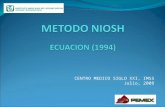 PRESENTACION METODO NIOSH