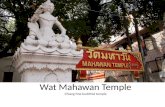 Wat Mahawan temple 清邁佛寺 chiang mai buddhist temple