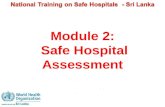 National Training on Safe Hospitals - Sri Lanka - Module 2 Session 2-3 - 14Sept22-24