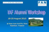 Slide iaf alumni workshop