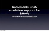 Implements BIOS emulation support for BHyVe