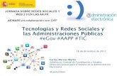 Redes Sociales y Administraciones Públicas