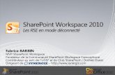 SharePoint Workspace et les Réseaux Sociaux d'Entreprise