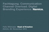Namics - digital branding experience