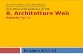 8. Architetture web