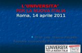 Presentazione di Marco Pacetti - Roma, 14/04/2011