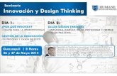 Seminario Innovación y Design Thinking HUMANE_mayo