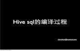 Hive sql的编译过程