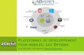 Plateformes de développement d’applications mobiles