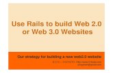 Use Rails To Build Web2.0 Web3.0 Websites
