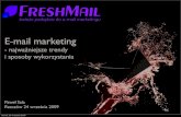 Fresh Mail Internetbeta - Najnowsze trendy e-mail marketingu