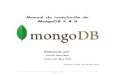Instalacion mongo db_2.4.9