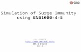 Simulation of Surge Immunity