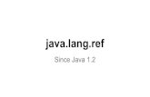 WeakReferences (java.lang.ref and more)