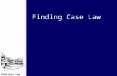 Finding case law