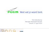 presentatie PGGM op TCD 2010: Weet wat je waard bent