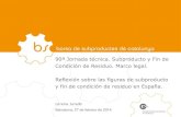 Lorena Jurado - BSC - Reflexiones sobre subproducto y fin de condiciónd de residuo