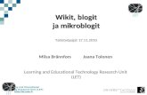 Wikitblogit luento 1117_vs8