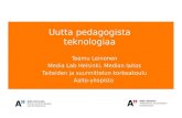 Uutta pedagogista teknologiaa - Teemu Leinonen