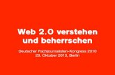 Web 2.0 verstehen und beherrschen