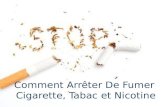 Comment Arrêter De Fumer ou Arreter de Fumer Paris Sans Grossir et Stress